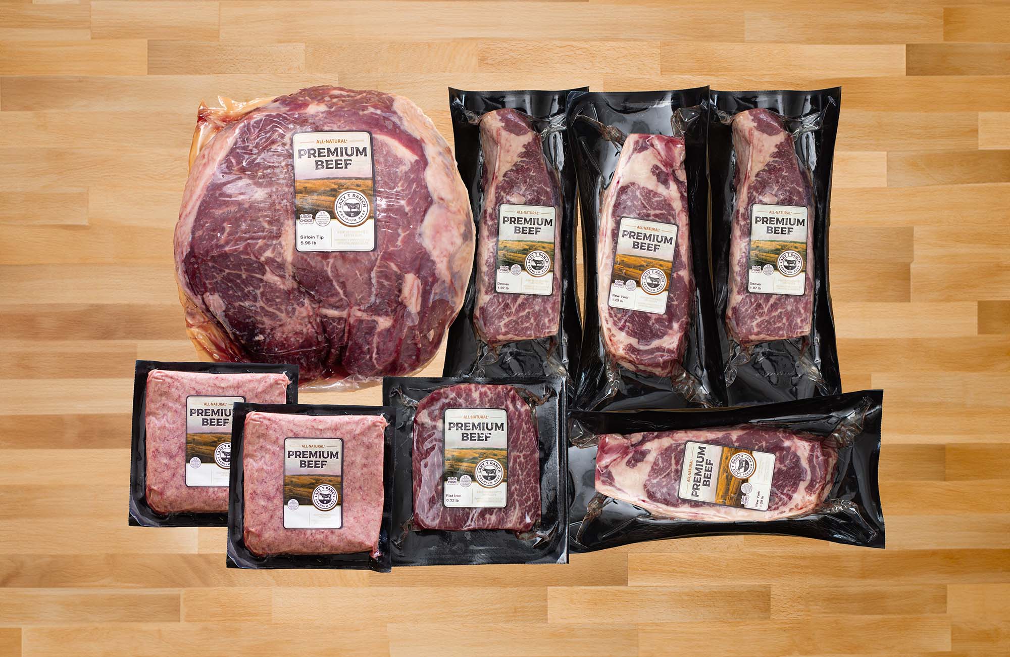 Premium Dry Aged Beef Boxes Lazy T Ranch